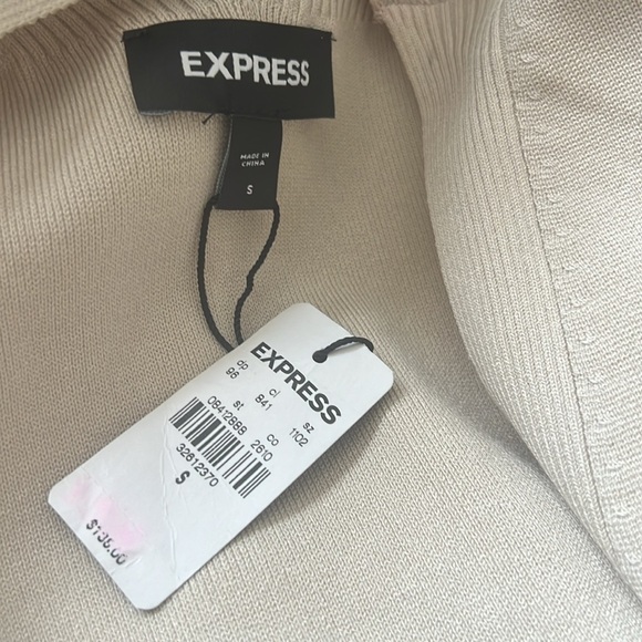 Express Tie Belted Duster Cardigan Size Small - Picture 5 of 5